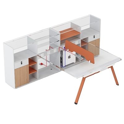 Simple siège du personnel moderne bureau bureau 6 4 personnes bureau bureau style moderne