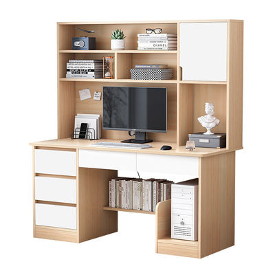 Accueil Étudiant Table d'étude Écriture bibliothèque bibliothèque Bureau tout en un pour ordinateur simple