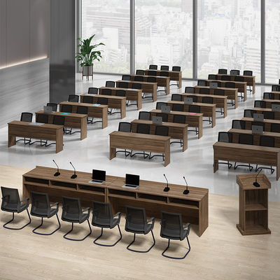 Terme de paiement T/T 30%dépôt 70%solde Table de conférence moderne simple et Lectern