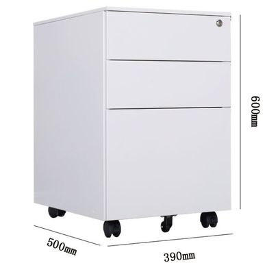 Meubles de bureau Armoire métallique simple avec tiroir amovible et structure mobile