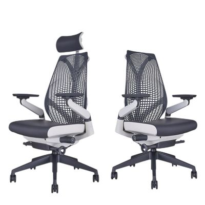 Bionique Design Protection de la colonne vertébrale Computer Chaise à domicile avec matériau en maille et appuie-bras 4D