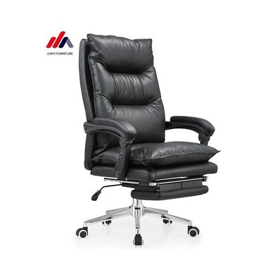 Type métallique Autre chaise haute arrière pour PC de bureau avec exécutif en cuir mobile