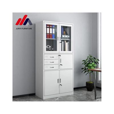 Armoire de dossiers de stockage de bureau avec structure de démontage et matériau en acier inoxydable