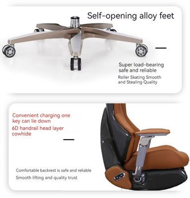 Chaise de jeu ergonomique confortable avec fonction de rotation et de levage réglable