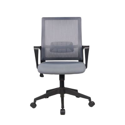 Chaise d'ordinateur de bureau à domicile chaise pivotante à treillis respirants et matériau en tissu