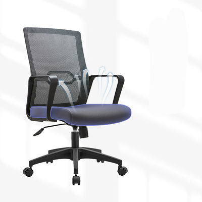 Chaise de conférence sédentaire confortable avec conception rotative et support lombaire