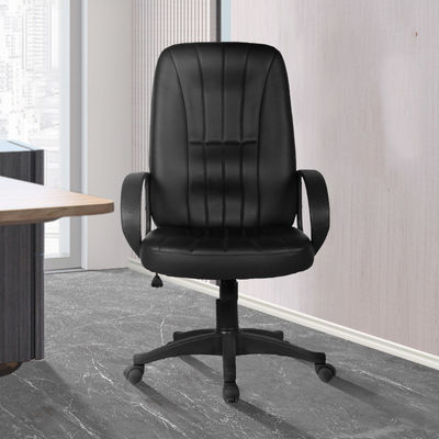Chaise de travail réglable avec dossier haut du dos sans manche Maison robuste de conception ergonomique