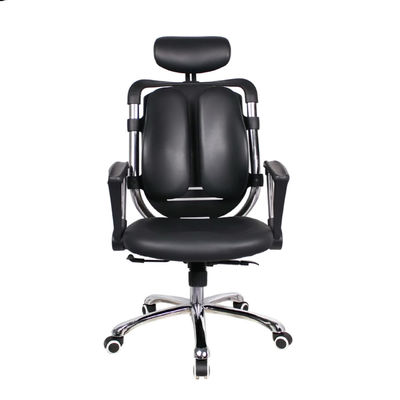 Chaise exécutive ergonomique en cuir PU avec design moderne et service après-vente de 3 ans