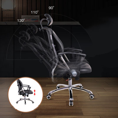 Chaise exécutive ergonomique en cuir PU avec design moderne et service après-vente de 3 ans