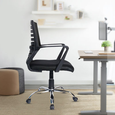 Chaise de conférence d'entraînement en maille respirante avec fonction de levage et dossier ergonomique