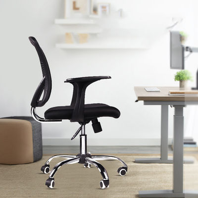 OEM Comfort Mesh Chaise de travail de bureau à mi-arrière CBM 0.33CBM Chaise d'ordinateur de bureau pour visiteurs