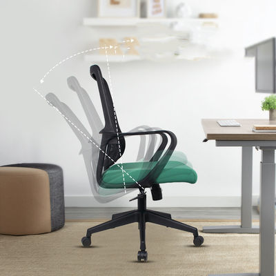 Modernez votre espace de travail Confort Grand salon pivotant avec accoudoirs et jambes en métal