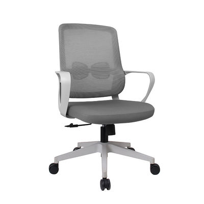 Chaise de jeu personnalisable à cadre blanc avec roues et porosité