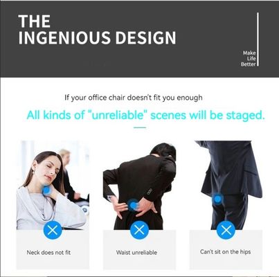 PU 3 ans Support de mobilier de bureau Ascenseur de bureau Chaise pivotante pour un confort ergonomique