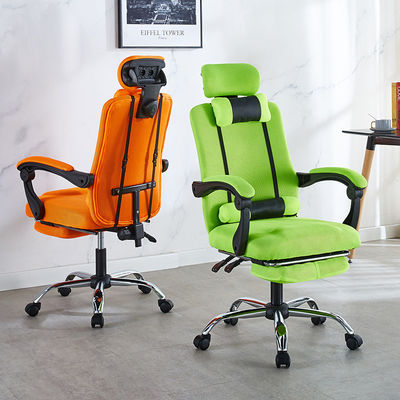 Chaise de bureau en maille de formation de conférence réglable en hauteur avec conception pivotante et en maille