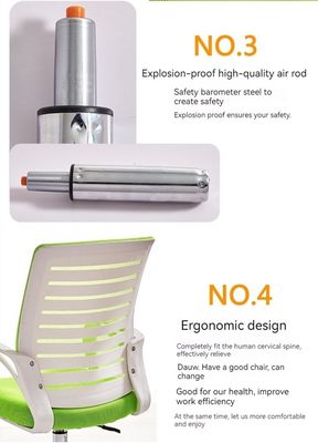 Chaise de bureau en maille ergonomique de design moderne avec un dossier de luxe et une fonction de levage