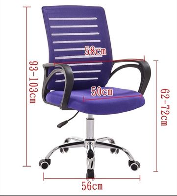 Chaise de bureau en maille ergonomique de design moderne avec un dossier de luxe et une fonction de levage