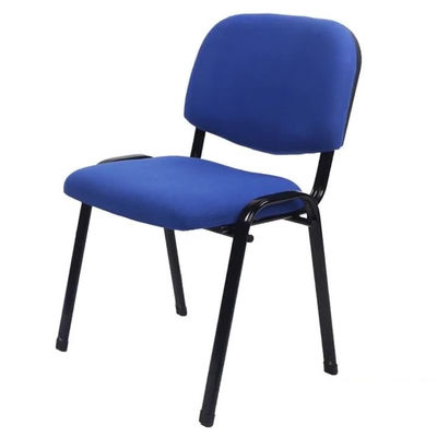 Chaise de bureau pour les employés chaise de formation en tissu bleu avec tableau