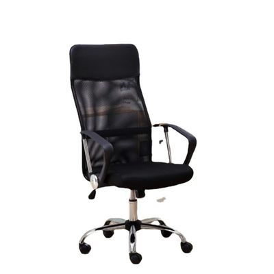 Chaise de bureau haute arrière noire chaise de bureau exécutive multi-usage chaise de PC en treillis pivotant 2023