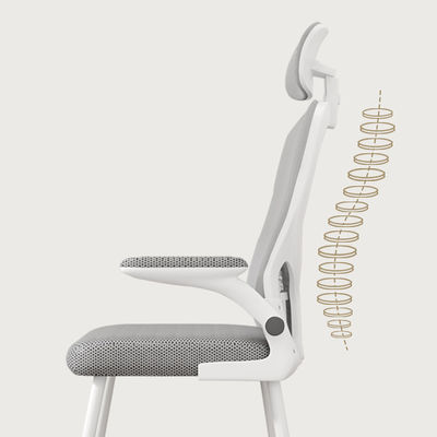 Chaise d'ordinateur pivotante à dos élevé pour bureau à domicile Chaise d'étude ergonomique
