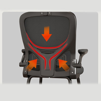 Chaise d'ordinateur pivotante à dos élevé pour bureau à domicile Chaise d'étude ergonomique