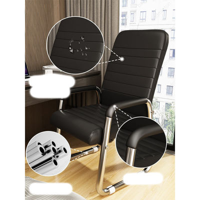 Chaise de conférence pliable en forme d'arc en maille simple et moderne pour un siège confortable