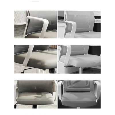 Chaise de bureau à appuie-bras réversible à maillage lombaire pour le confort et le soutien