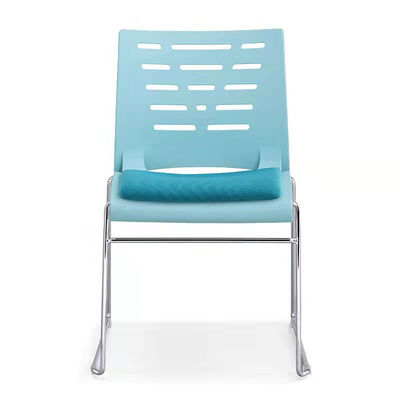 Type métallique Autre chaise de conférence en plastique en PP ergonomique avec conception courbe confortable