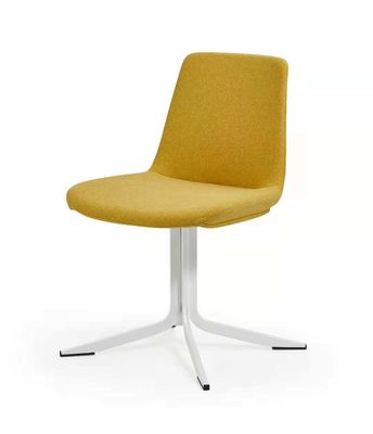 Pas de fauteuil de bureau plié fauteuil de mode fauteuil en tissu multicolore fauteuil PC avec jambes métalliques