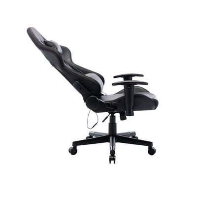 Chaise PC ergonomique avec inclinaison réglable et chaise de jeu à guichet unique en cuir imité