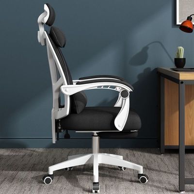 Chaise de bureau à dos en maille haute pour le bureau à domicile, les jeux et l'étude Chaise PC inclinable pivotante
