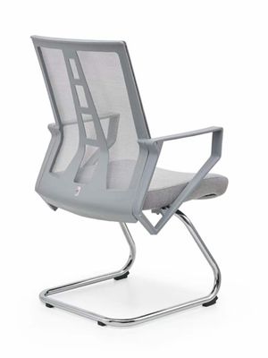 Chaise de bureau en maille bleue pivotante réglable pour un design moderne et des sièges confortables