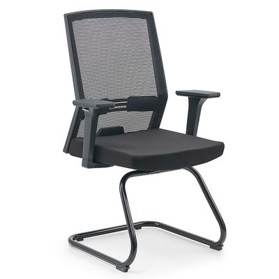 Chaise de bureau PC avec appuie-bras réversibles à dos haut maillage respirant et soutien lombaire