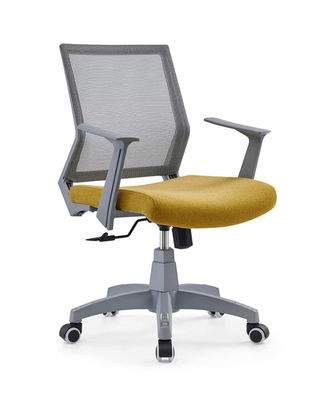 Chaise de bureau pivotante en maille respirante avec roues et élévateur PU 3 ans après-vente