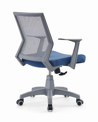 Chaise de bureau pivotante en maille respirante avec roues et élévateur PU 3 ans après-vente