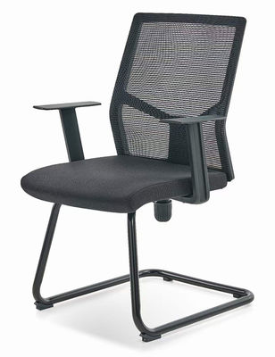 Chaise de bureau pivotante en maille respirante avec roues et élévateur PU 3 ans après-vente