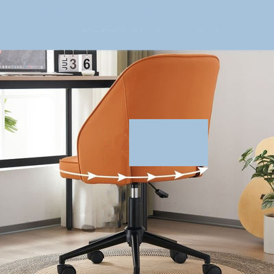 Petite chaise de bureau pour adultes avec roues et support lombaire PU 3 ans après-vente