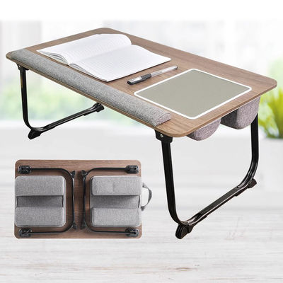 Plateau de travail pour ordinateur portable rembourrée et table de jeu cadre réglable 1100-1800 mm pour le bureau à domicile