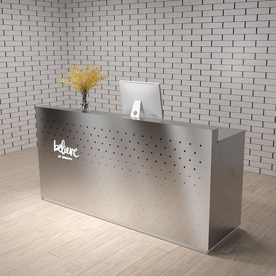 Tableau de réception OEM avec tiroirs et armoires en carton mélamine MDF/MFC E1