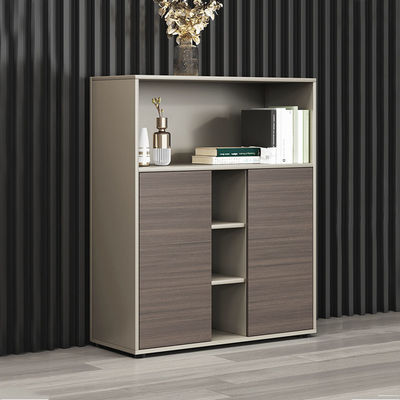 Correc Assemblé Armoire de dossiers de bureau en bois Armoire basse en verdure pour le stockage du salon de la garde-manger
