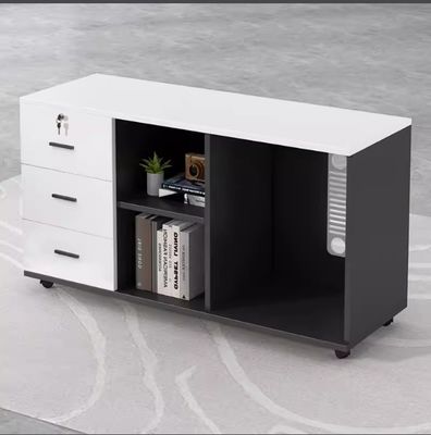 Plateforme de stockage de fichiers de bureau simple et moderne Autre armoire de rangement de données Petite table de rangement