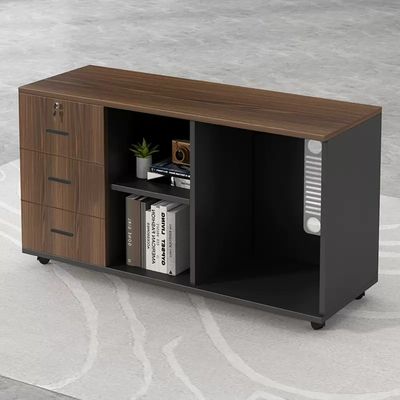 Plateforme de stockage de fichiers de bureau simple et moderne Autre armoire de rangement de données Petite table de rangement