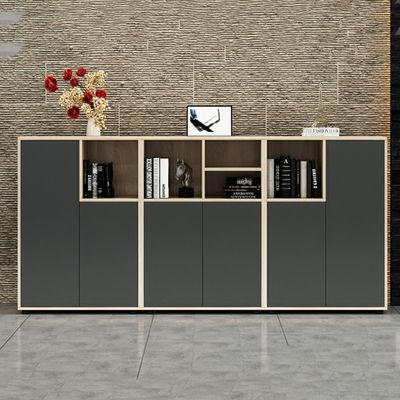 Armoire basse de bureau à rainure de fleurs fonctionnelle et durable pour le stockage de cloisons de bureau