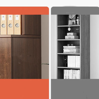 Armoire de rangement en bois spacieuse pour les certificats et les trophées dans le bureau ou le salon
