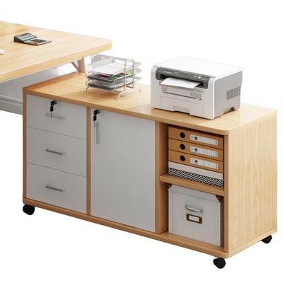 Organisation pratique du bureau Armoire verrouillable avec tiroirs et étagères réglables