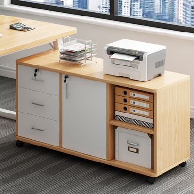 Organisation pratique du bureau Armoire verrouillable avec tiroirs et étagères réglables