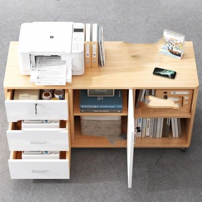 Organisation pratique du bureau Armoire verrouillable avec tiroirs et étagères réglables