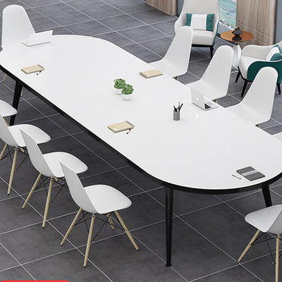 Table longue de bureau de conception moderne pour table de réunion Combinaison au sein de l'OEM et ODM