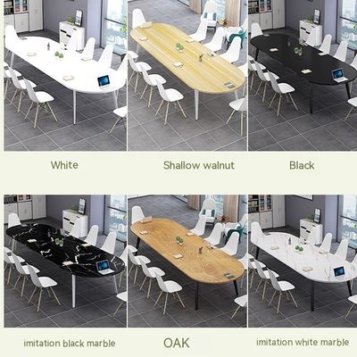 Table longue de bureau de conception moderne pour table de réunion Combinaison au sein de l'OEM et ODM