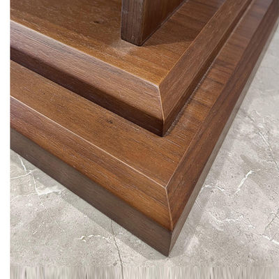 Lectère en bois massif élégant pour la salle de conférence Table du podium Conférence moderne simple